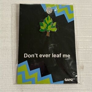 Leaf GANZ Pin